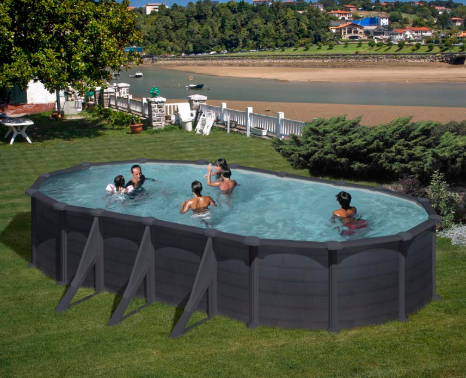 Piscina Granada Ovalada 730x375x132 cm